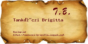Tankóczi Brigitta névjegykártya